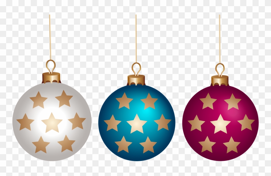 Christmas Ball Set Png Clip Art - European Central Bank Transparent Png