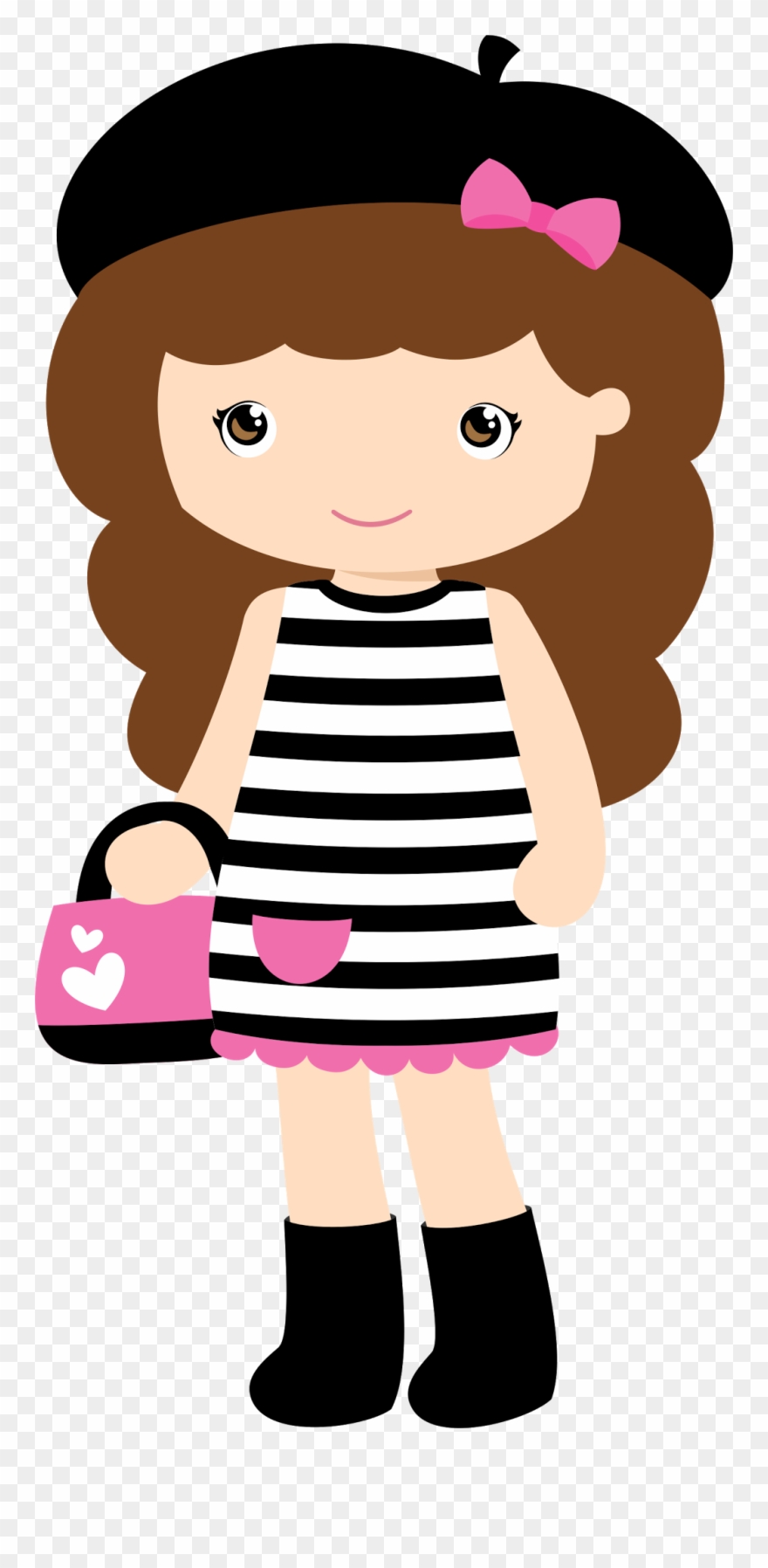 Meninas * Bonecas Geburtstag, Kinder, Paris Mädchen, - Meninas Bonecas Png Clipart