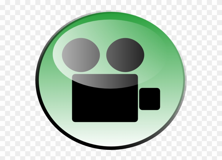 Video Icon-green Clipart