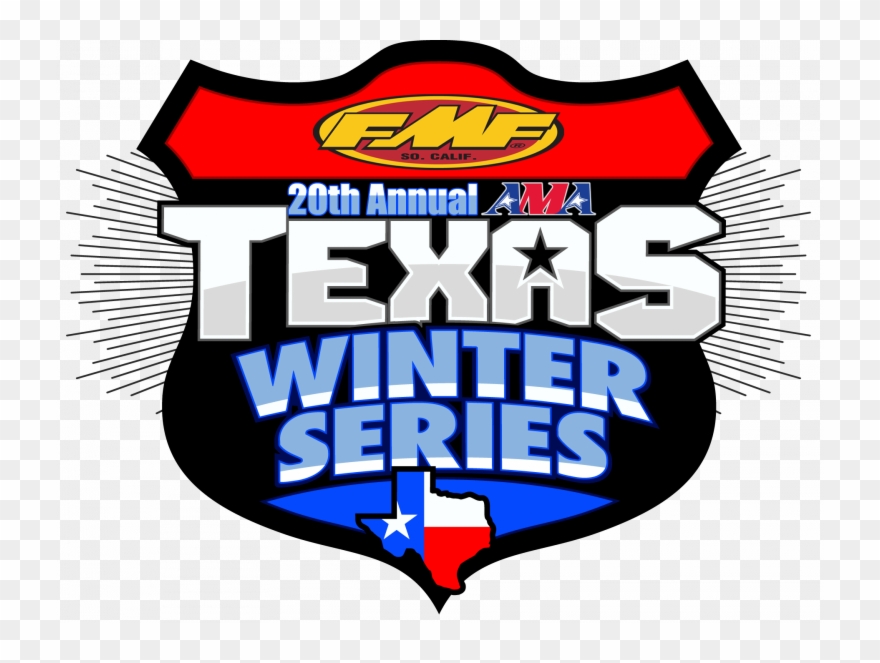 Texas Winter Series - Ama Number 1 Plate Clipart