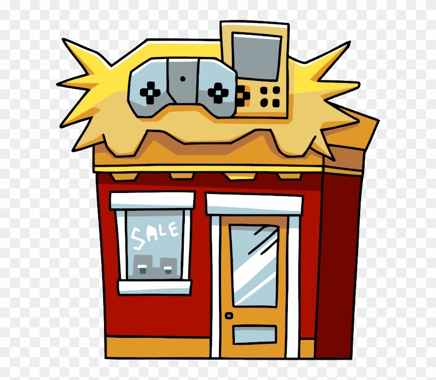 Image Game Png Scribblenauts Wiki Fandom Powered - Video Game Store Cartoon Clipart