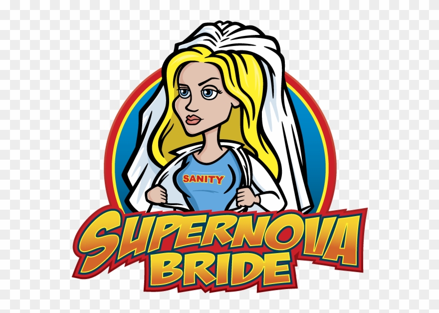 Supernovabride - Woman Cartoon Logo Clipart