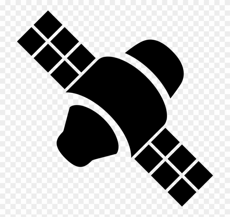 Gps Satellite Blocks Computer Icons Communications - Satellite Clipart - Png Download