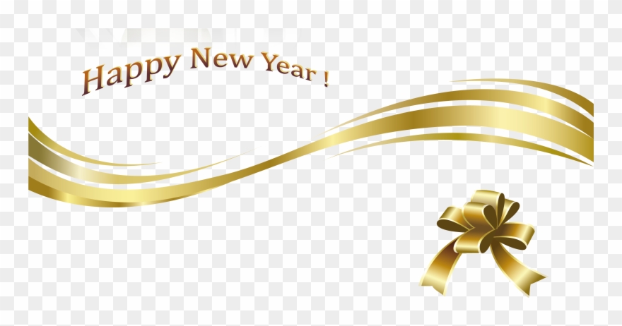 New Year Clip Art Png - Happy New Year Png Transparent