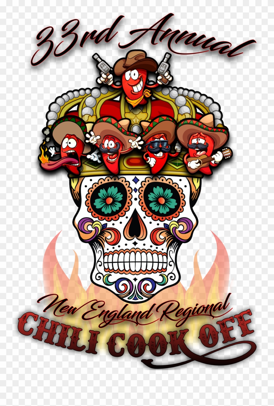 Graphic Royalty Free Stock Chilict New England Regional - Sugar Skull Round Ornament Clipart