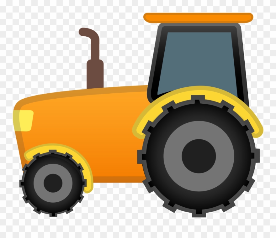 Clip Free Stock Tractor Icon Noto Emoji - Tractor Icon - Png Download
