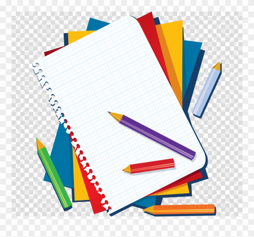 Download Rentrée Scolaire Png Clipart Notebook Clip - Notebook Paper And Pencil Clipart Transparent Png