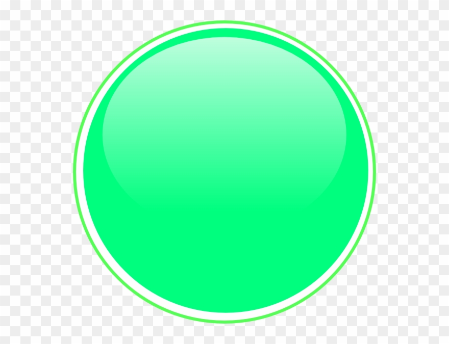 Button Clipart Lime Green - Glossy Lime Color Icon Button - Png Download