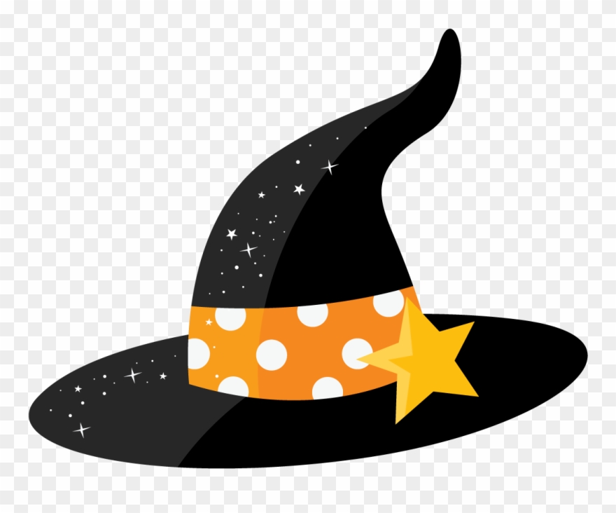 Zwd Witch Accessories-14 - Witch Hat Ring Toss Clipart - Png Download