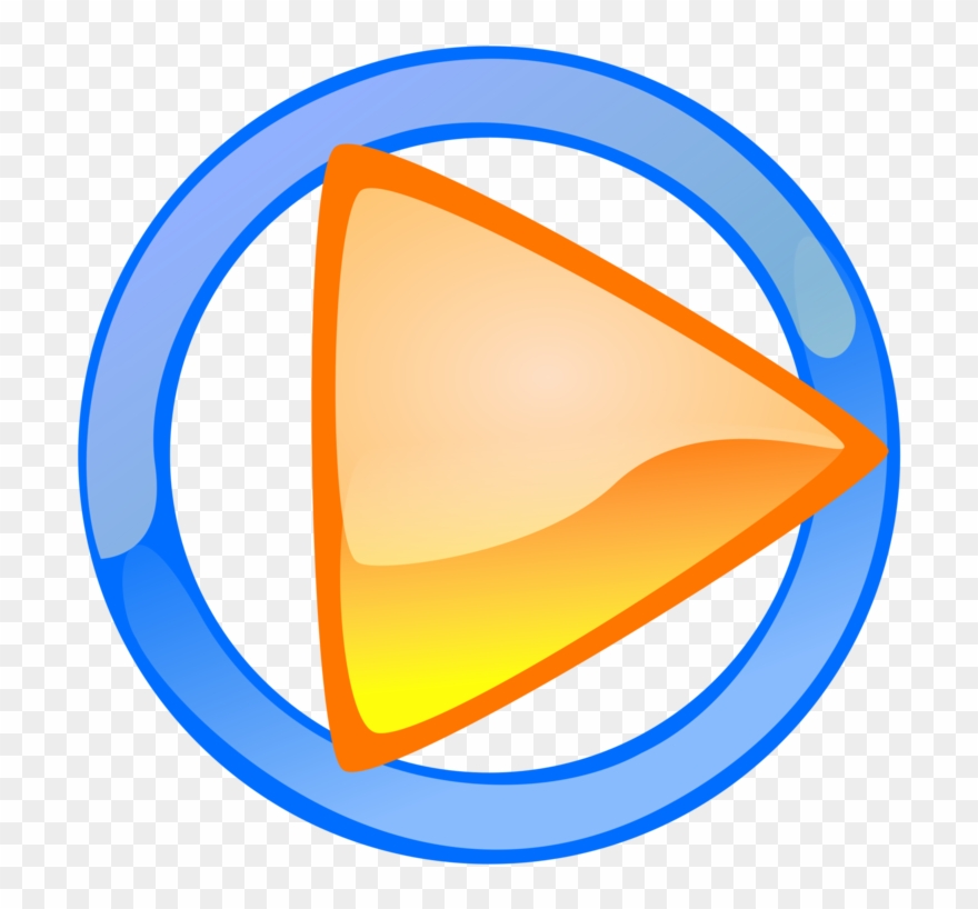 Colorful Play Button Svg Clip Arts 600 X 597 Px - Png Download