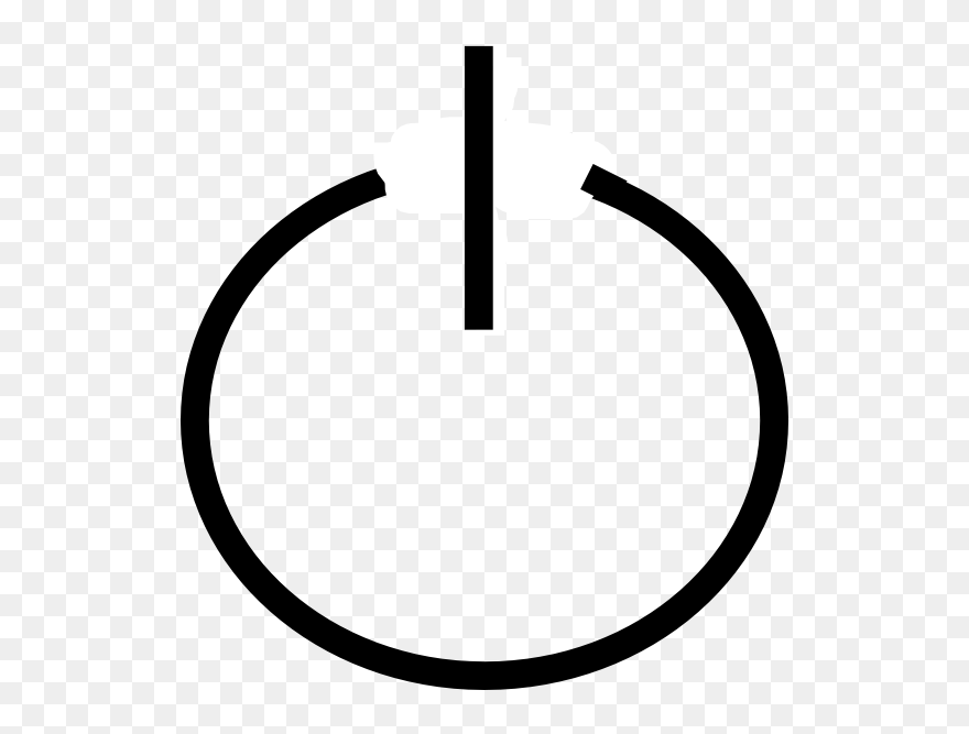 Power Button Clip Art - Png Download