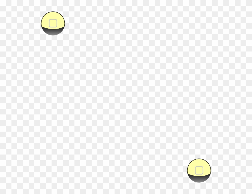 Yellow Home Button Svg Clip Arts 594 X 598 Px - Png Download