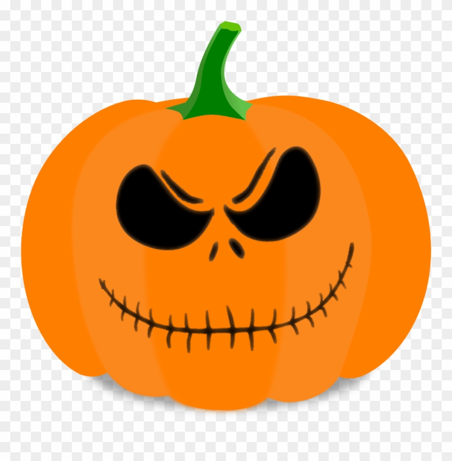 Special Halloween 10% 10% - Jack Skellington Face Pumpkin Clipart