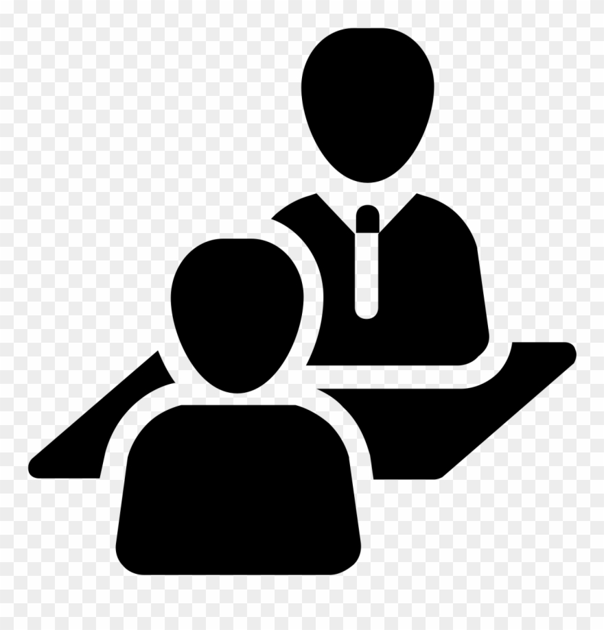 Vector Interview Personal - Job Interview Icon Png Clipart