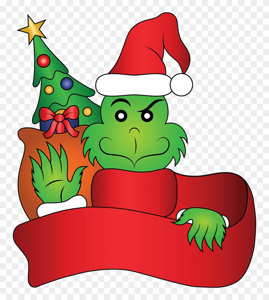 How The Grinch Stole Christmas - Grinches Christmas Vector Clipart