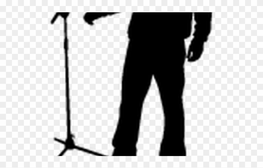 Microphone Clipart Man - Microphone - Png Download