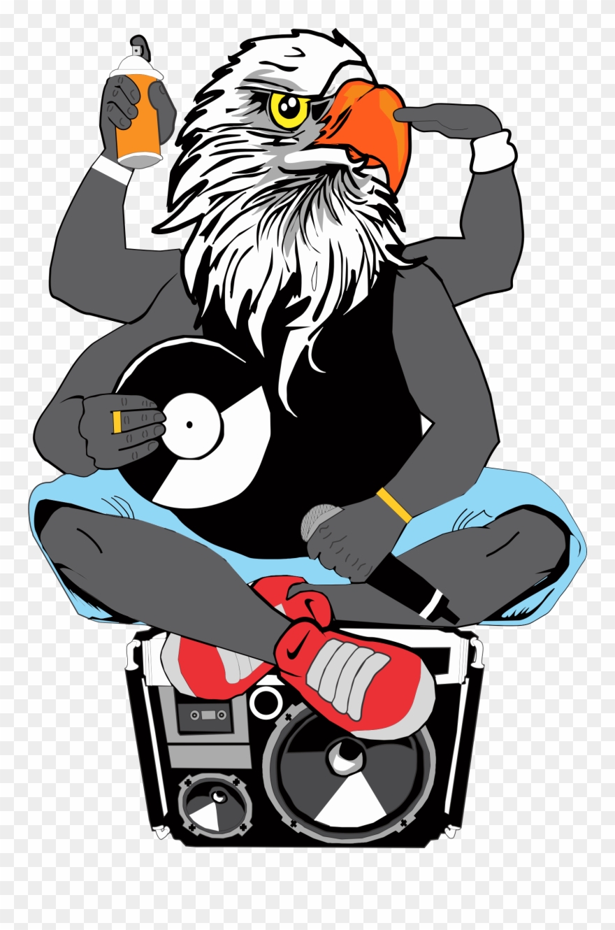 Eagle Dj - Clip Art - Png Download