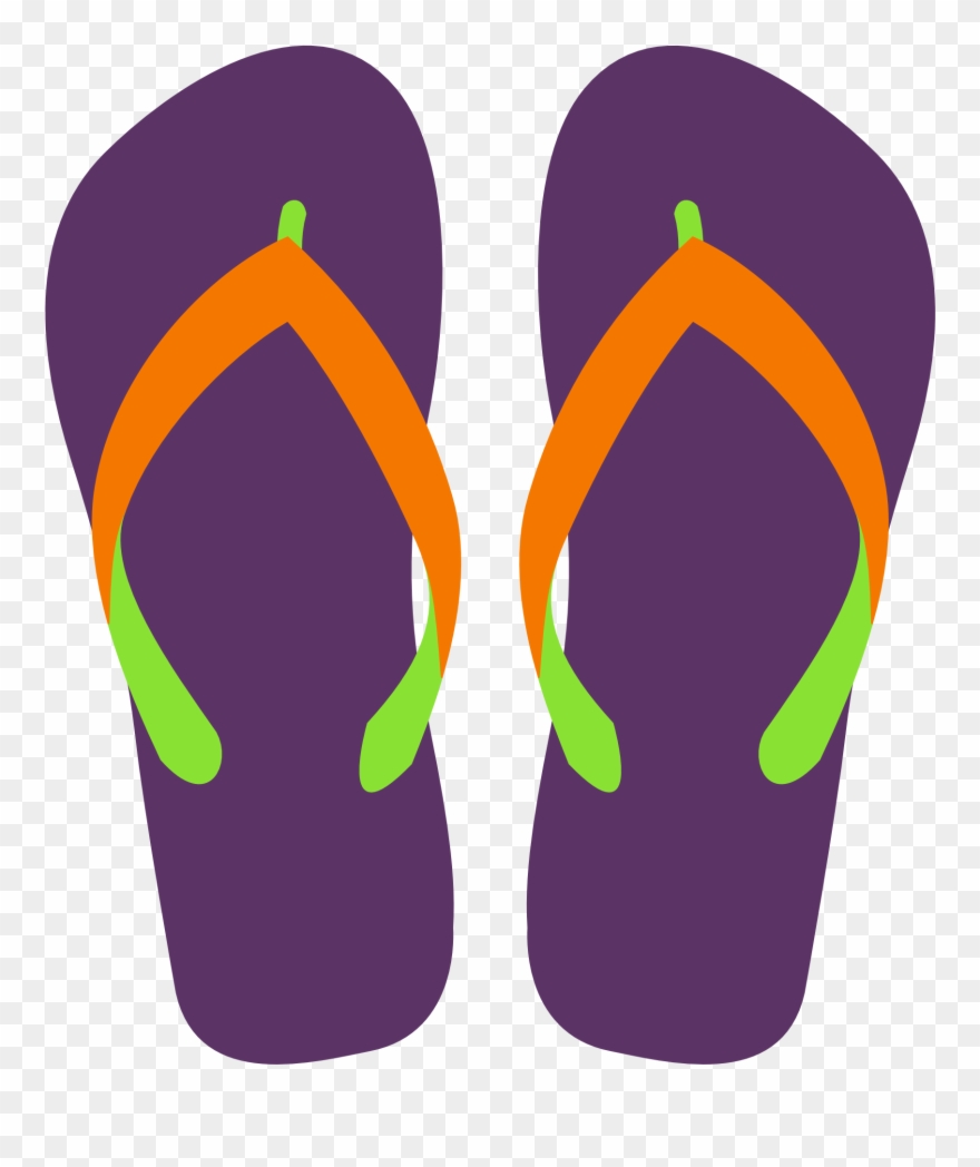 Net Clip Art Havaianas Flip Flops 4 Svg - Flip Flops Vector Png Transparent Png