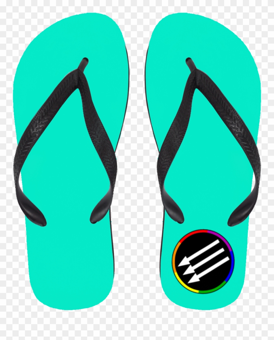 Lgbtq Pride Antifa Flip Flops - Hustle Until - Flip Flops - Large Clipart