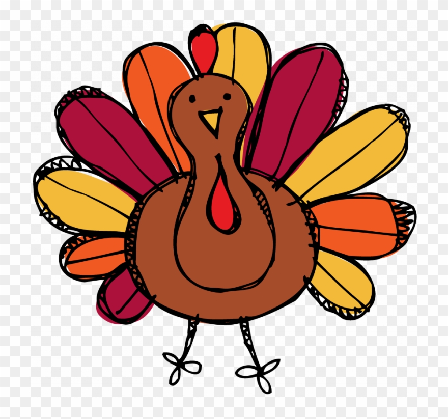 Svg Alarm Clipart Cartoon - Cute Clip Art Turkey - Png Download