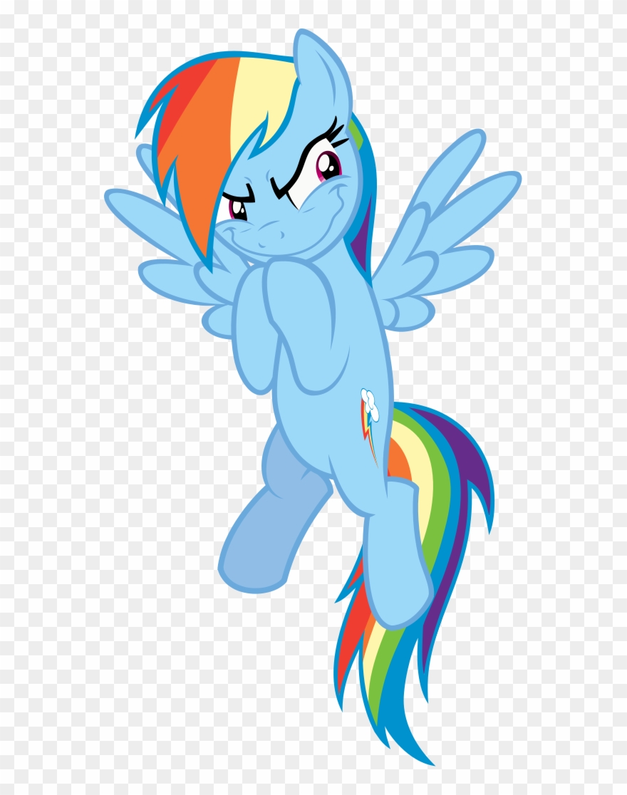 Evil Grinch Png - Evil Mlp Rainbow Dash Clipart