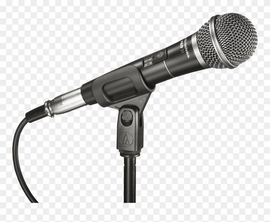 Microphone Clipart Wire Png - Audio Technica Pro31 Transparent Png