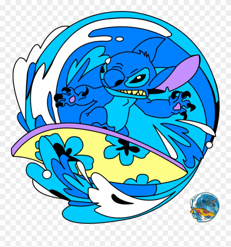 Coasters Free Download Best X Hawaiian Ride - Stitch Vector Png Clipart