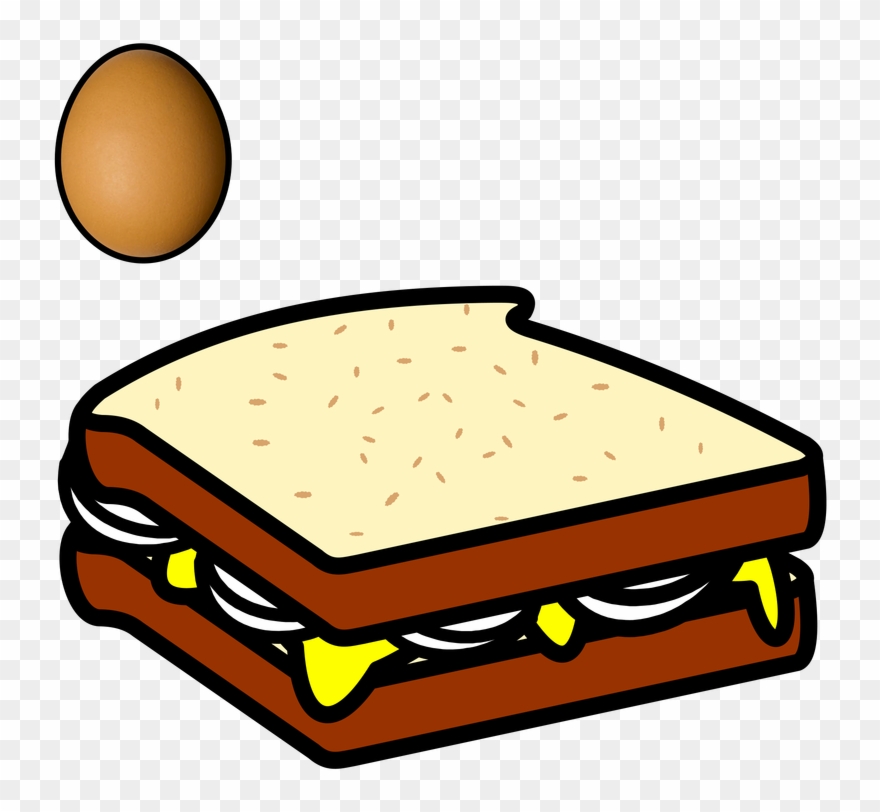 Sandwich Clipart Square - Png Download