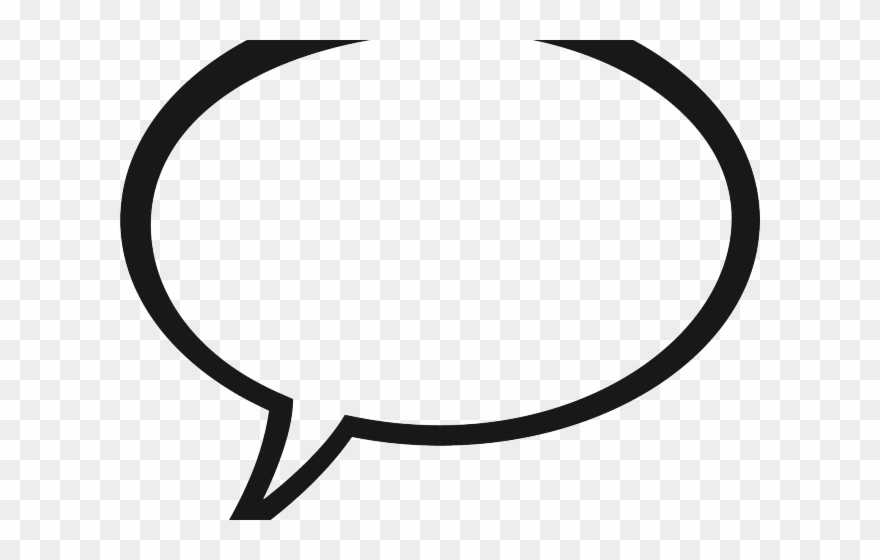 Speech Bubble Clipart Talk Bubble - Circle - Png Download