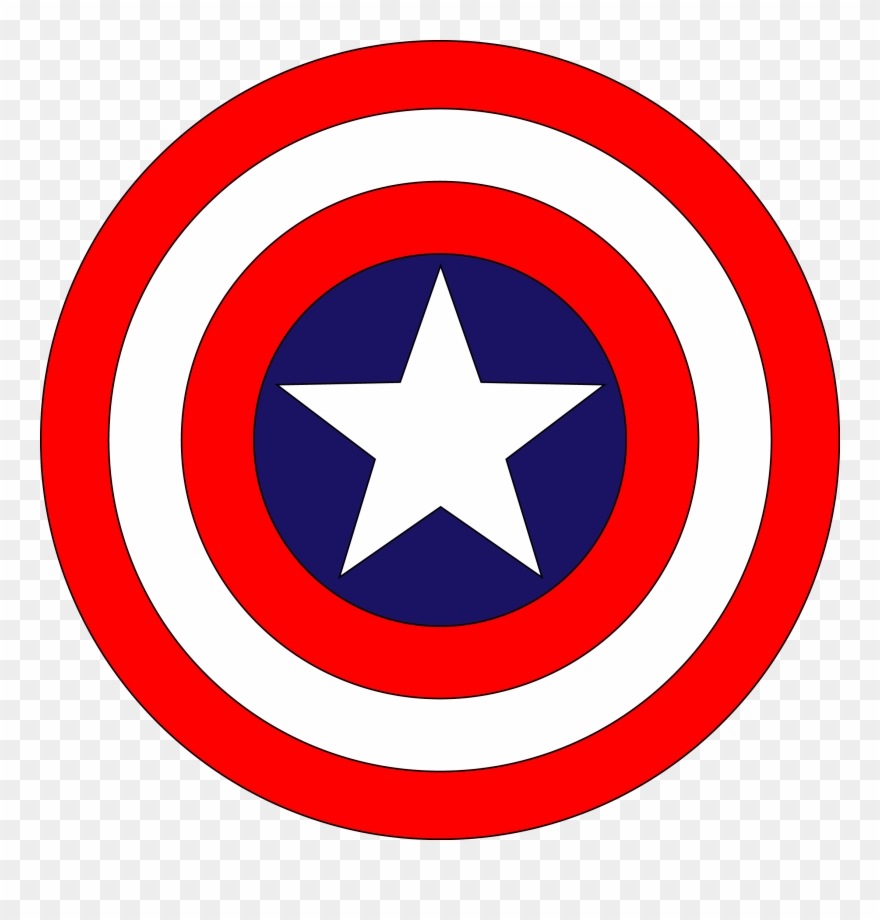 Resultado De Imagem Para Escudo Capitão América Vetor - Royal Air Force Roundels Clipart