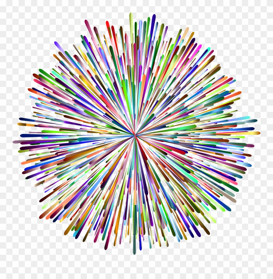 Clipart - Transparent Background Fireworks Icon - Png Download