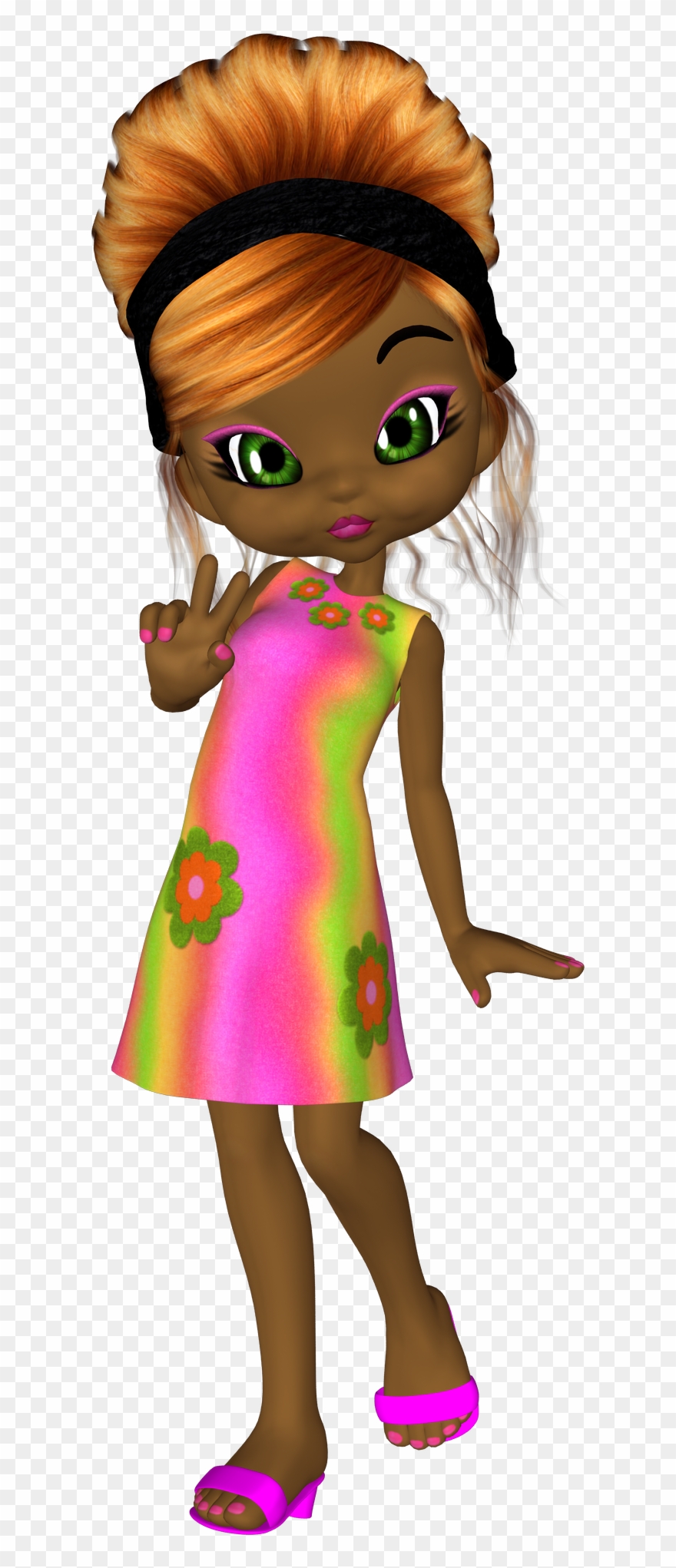 Hebergeur D'image Cute Dolls Psp And Clip Art - Barbie - Png Download