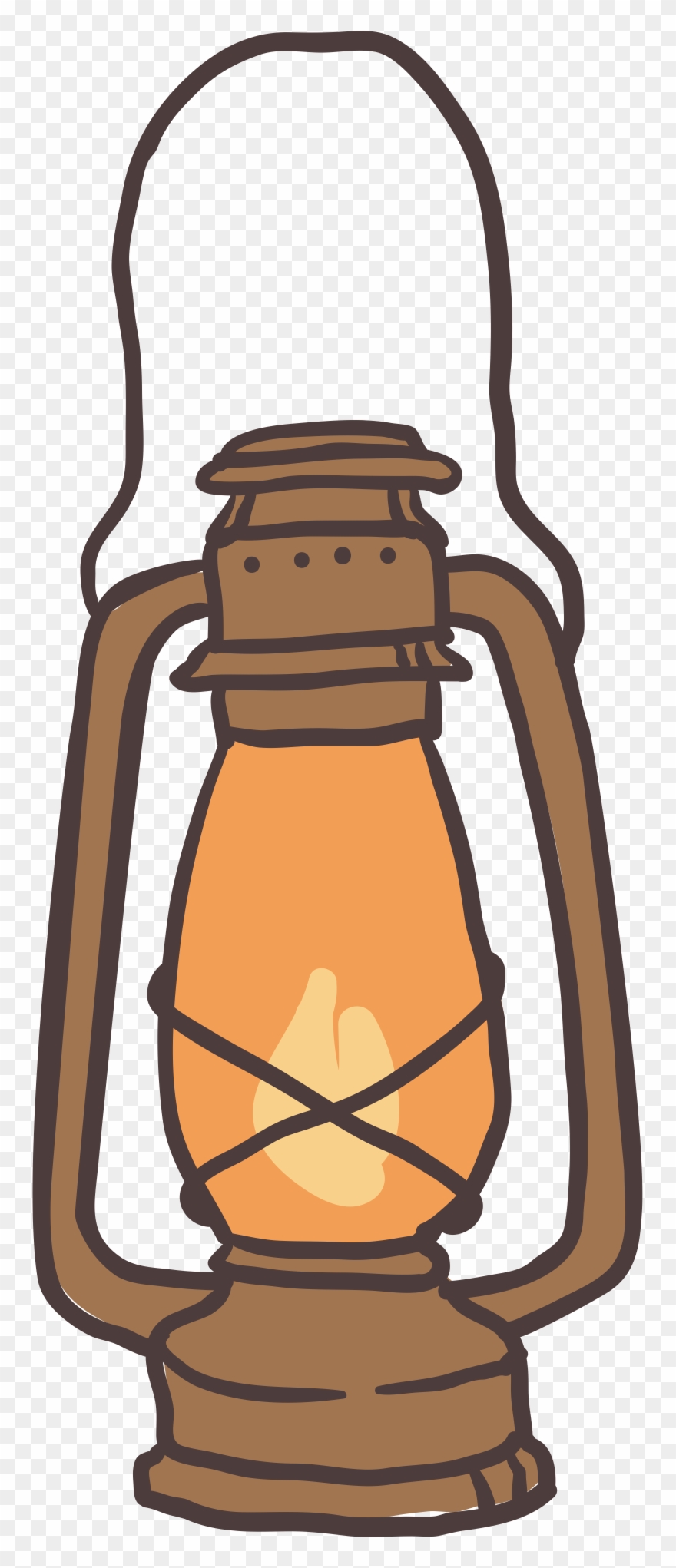 Donut Clipart Vintage - Old Lamp Clipart - Png Download