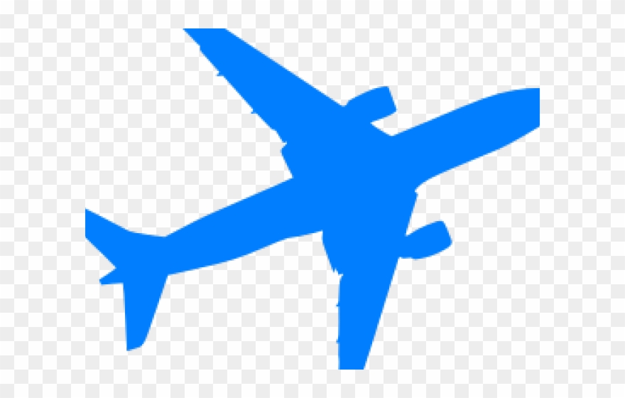 Plane Clipart Pollution - Plane React Facebook - Png Download