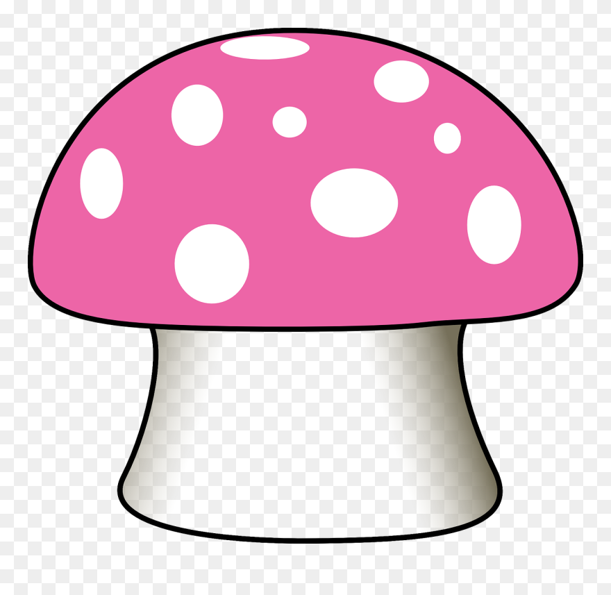 Mushroom Clip Art At Clker Com Vector Clip Art Online - Mushroom Clip Arts - Png Download