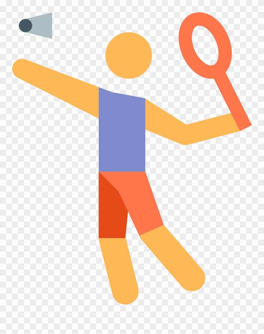 Badminton Clipart Pink - Badminton Icon - Png Download