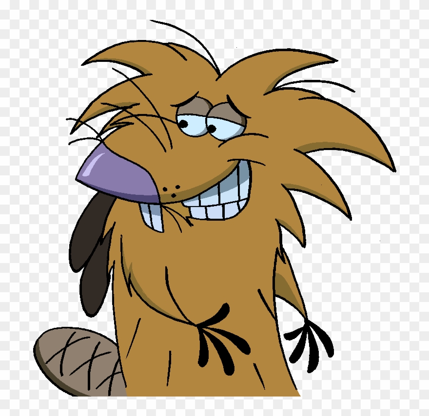 Cartoon Beaver Images - Norbert Angry Beavers Png Clipart