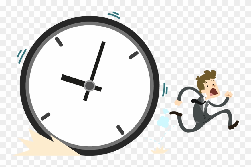 Businessman In Rush Hours - Time Limit Clipart