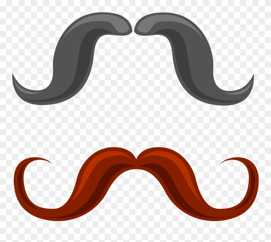 Clip Art Free Library Moustache Clip Art Transprent - Bigote Hombre Png Transparent Png