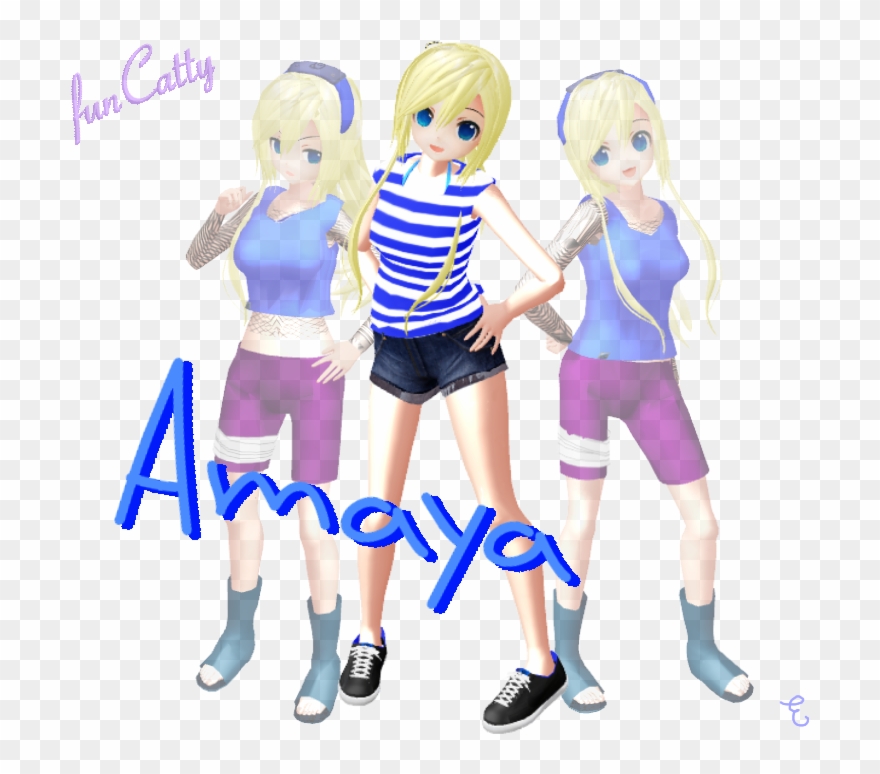 Clip Transparent Download Newcomer Amaya By Funcatty - Cartoon - Png Download