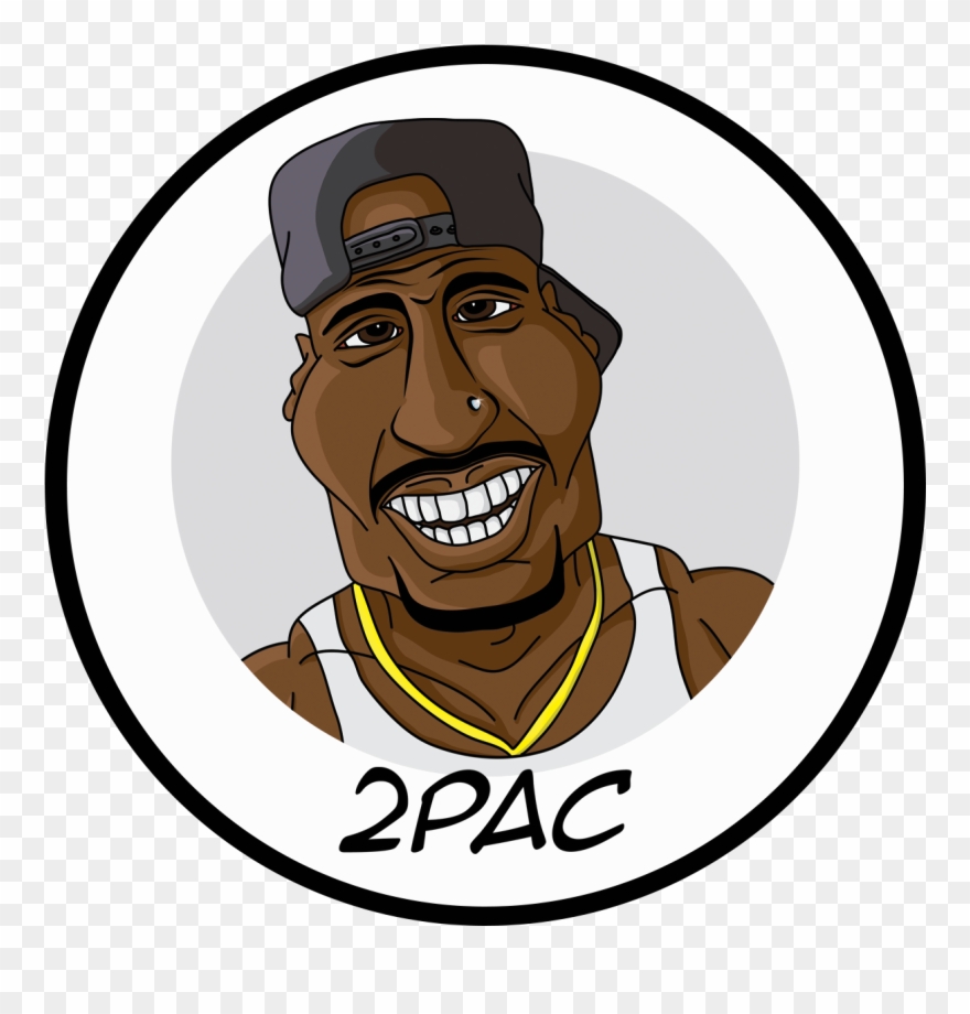 Banner Library Download Aaliyah Drawing 2pac - Tupac Shakur Clipart