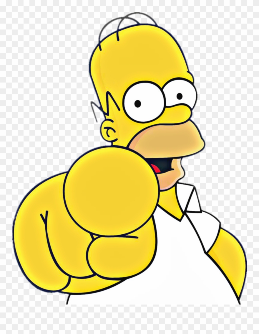 Homer Simpson Bebendo Png - Homer Simpson I Want You Clipart