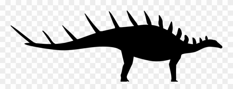 Transparent Stock Africa Svg Sillouette - Kentrosaurus Silhouette Clipart