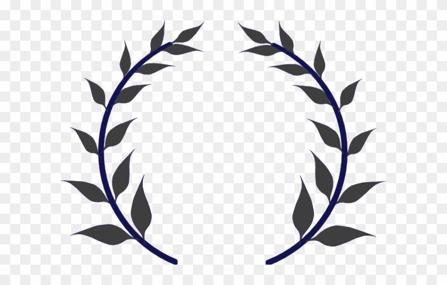 Navy Clipart Wreath - Wreath Border Clip Art - Png Download