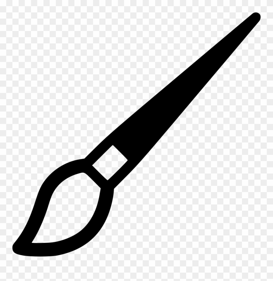 Download Paint Brush Free Png Photo Images And Clipart - Paint Brush Black Png Transparent Png