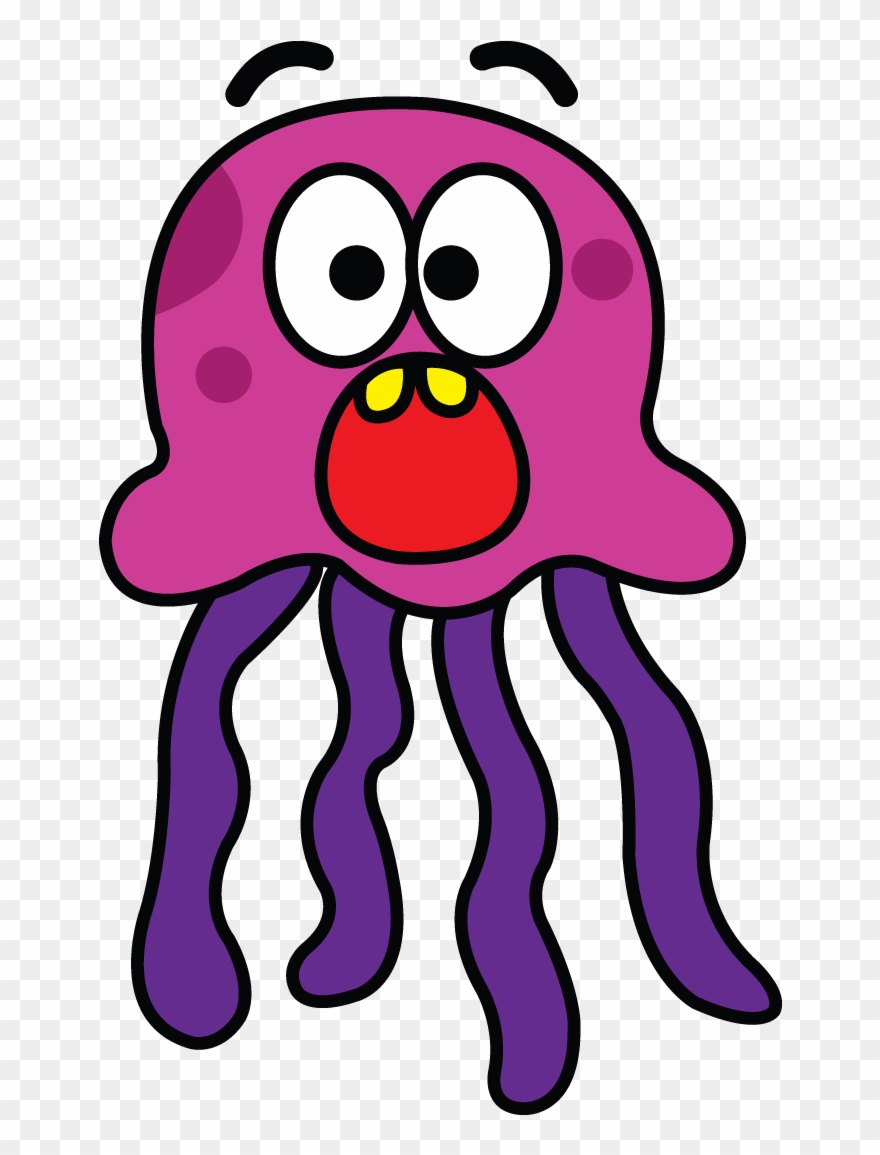 Clip Freeuse Download Cheesecake Drawing Easy - Easy To Draw Jelly Fish - Png Download
