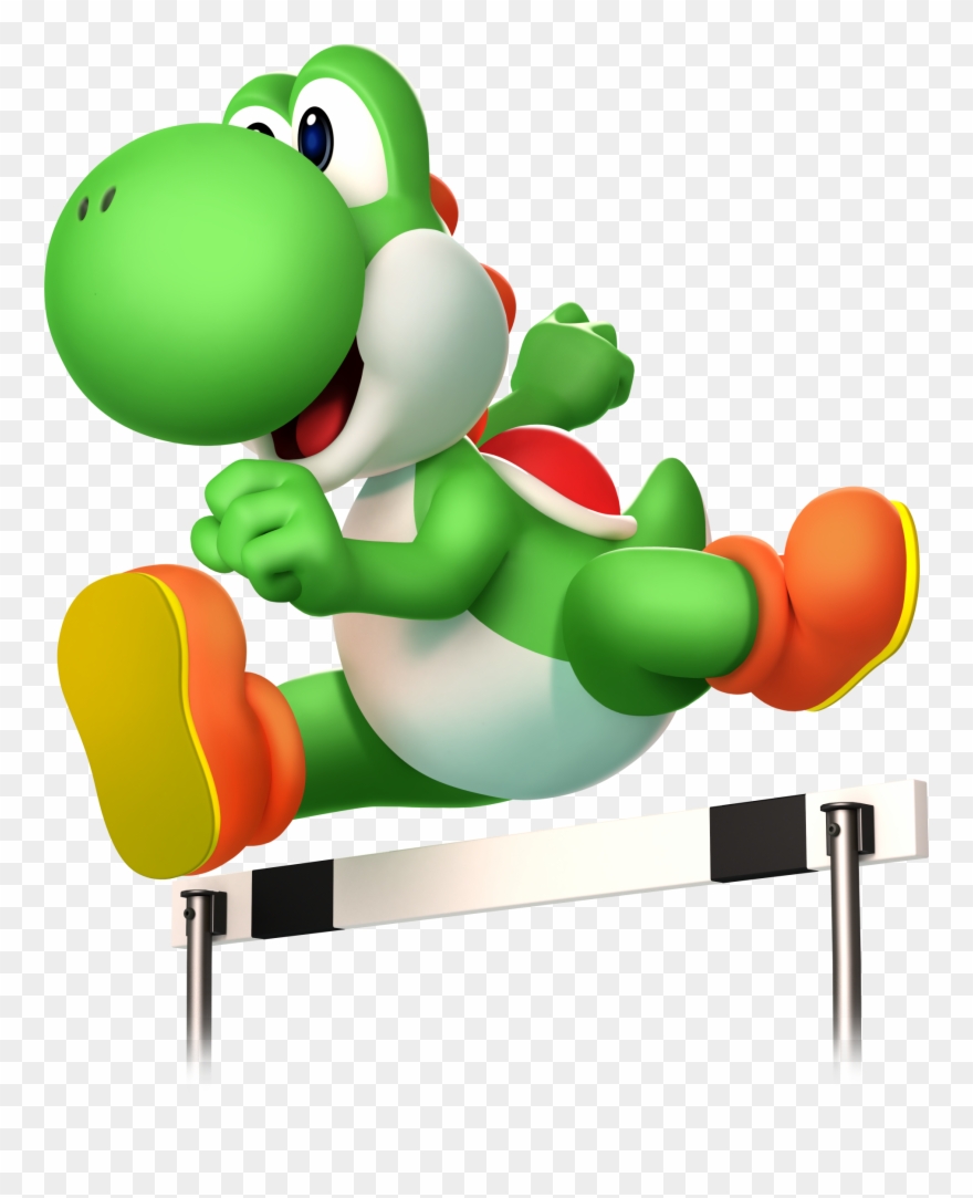 London Yoshi Image - Mario And Sonic London 2012 Para Pintar Clipart