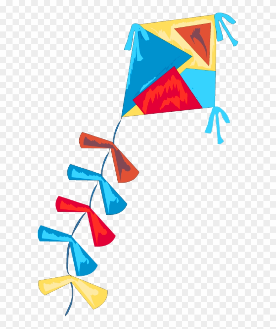 Cute Kite Clipart - Clip Art - Png Download