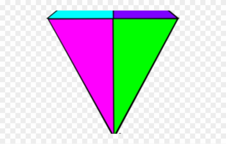 Kite Clipart Clip Art - Triangle - Png Download