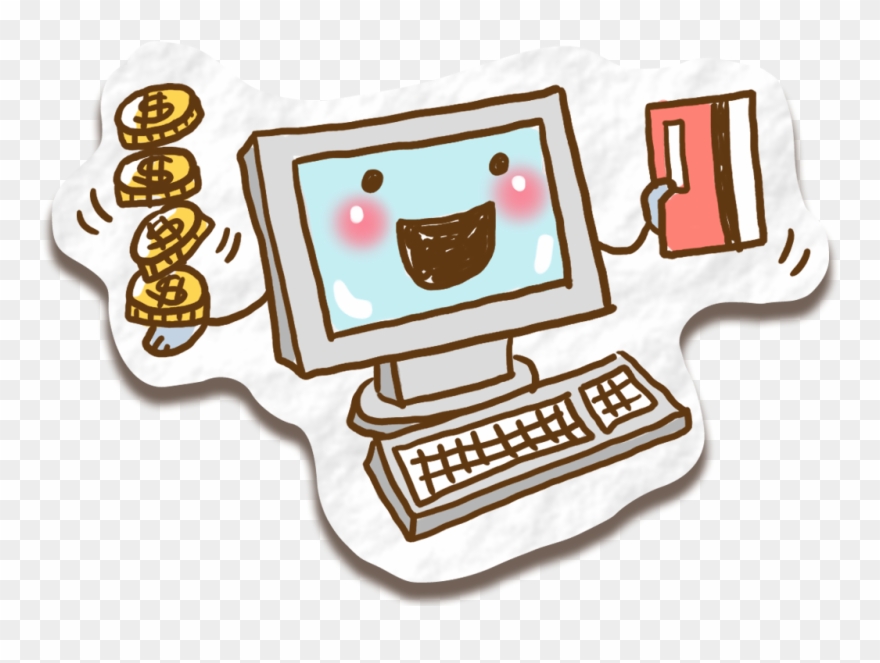 Computer Illustration Transprent Png - La Computadora Dibujo Clipart